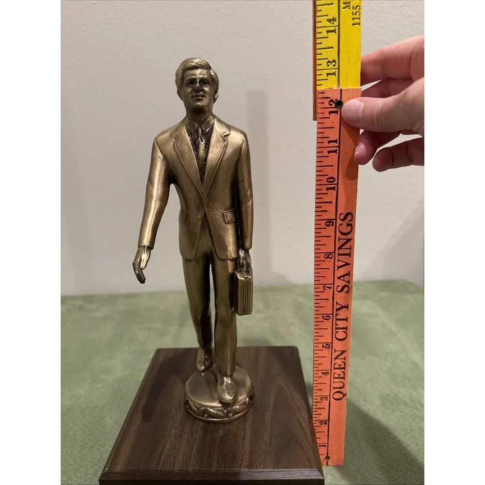 Vintage Metal Salesman Trophy Ameri-craft Retro Decor